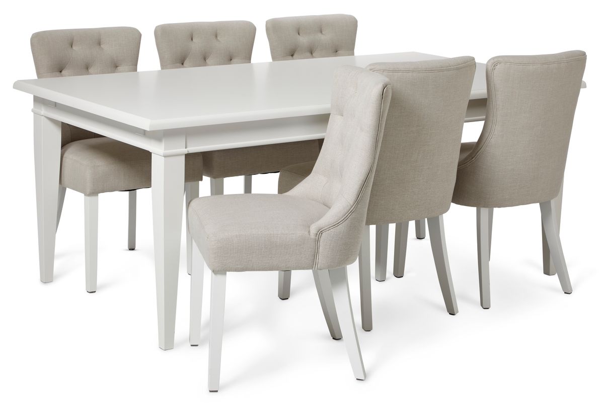 Wilma Matgrupp med 6 stolar Wilma