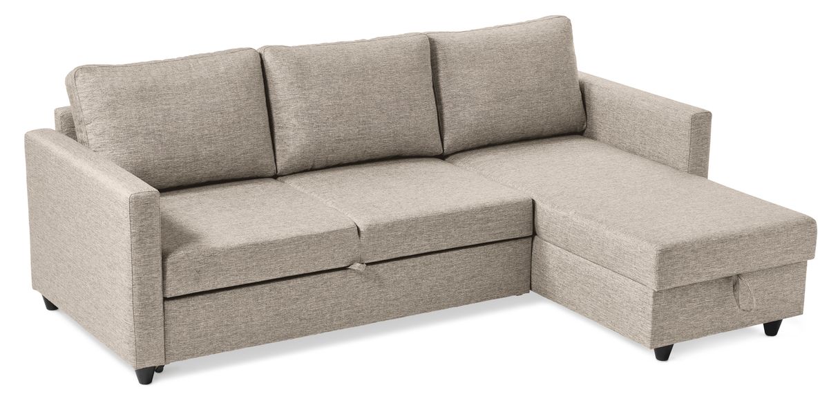 Skaftö Bäddsoffa 3-sits med flyttbar schäslong view 2