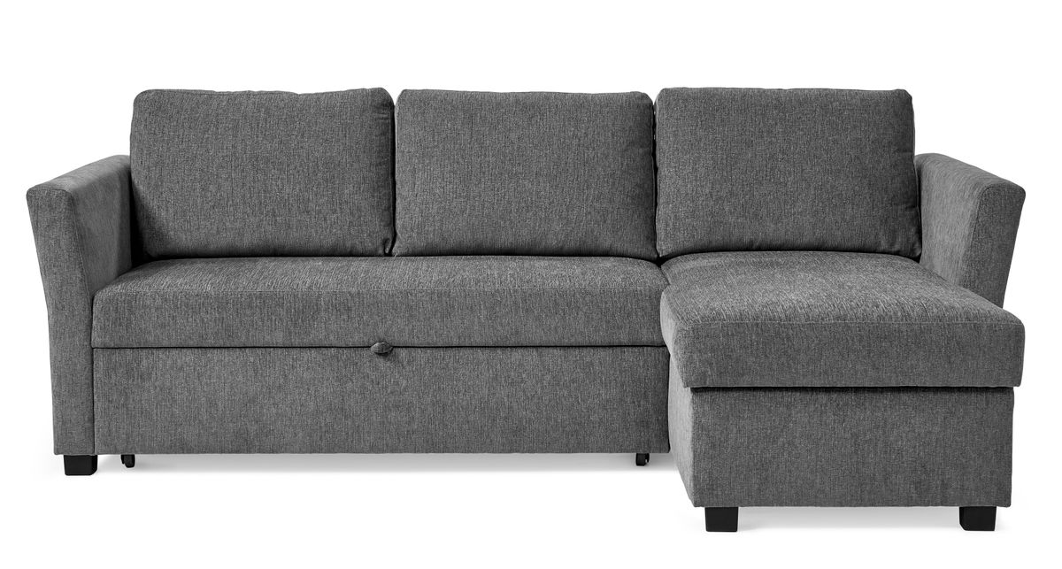 Sandö Bäddsoffa 3-sits med flyttbar schäslong