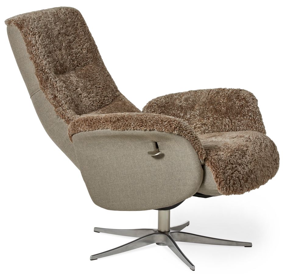 Ullrik Fåtölj med fotpall view 4