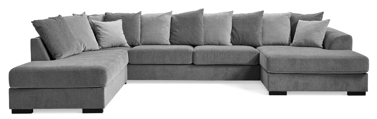 Town 3-sits soffa med divan vänster och schäslong höger