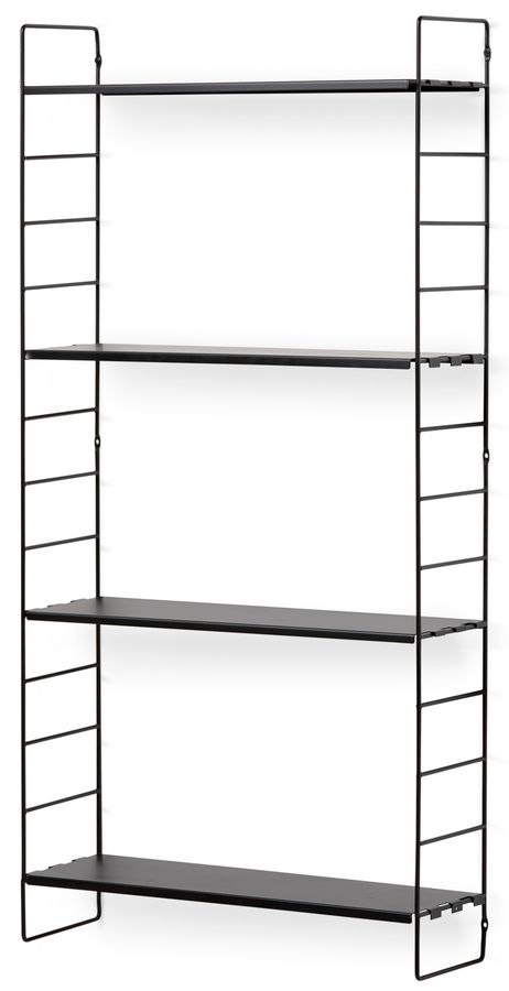 Wera Vägghylla byggbar med 4 hyllplan