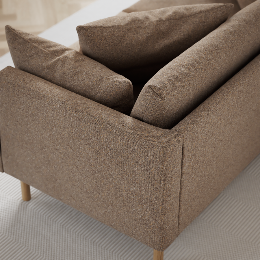 Harper 4-sits soffa view 8