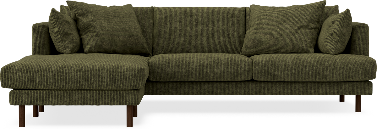 Harper 4-sits med schäslong vänster