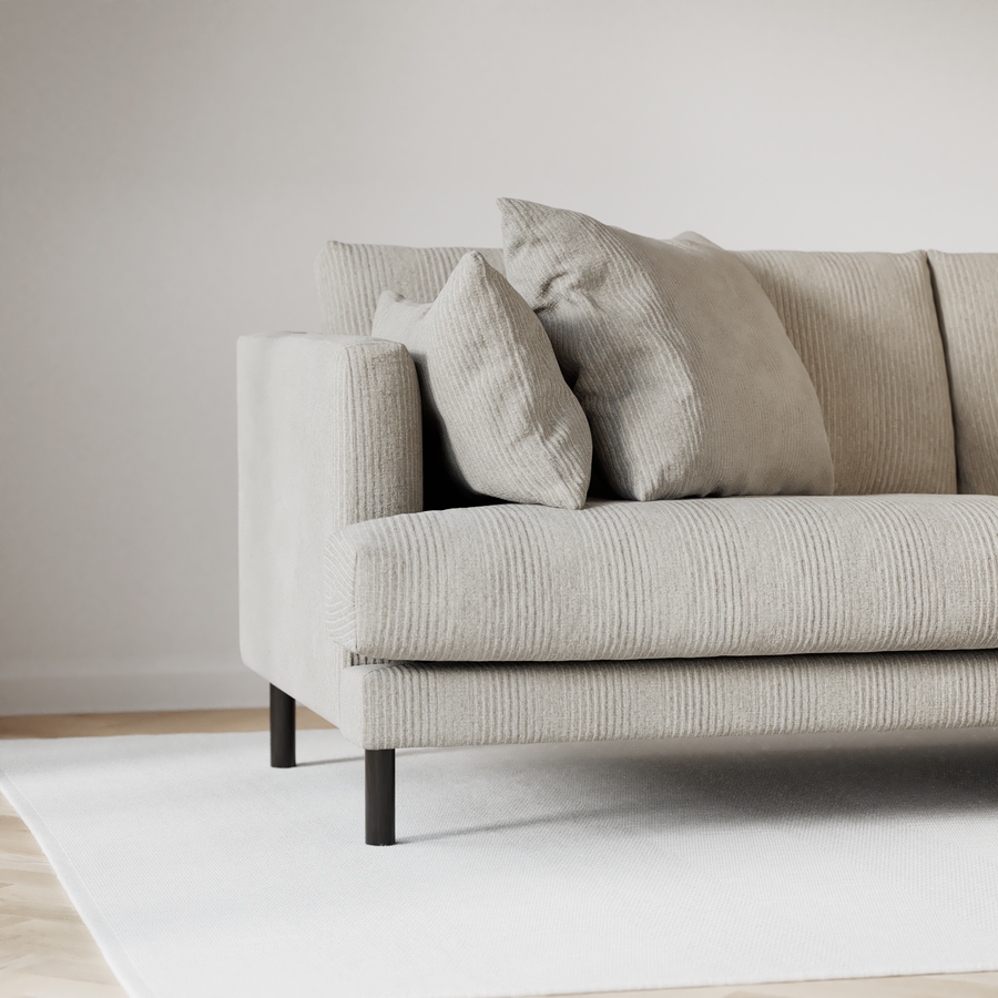 Harper 3-sits soffa med divan vänster view 5