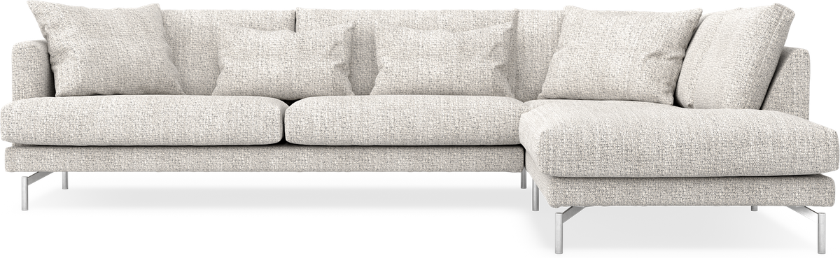 Harper 3-sits soffa med divan höger