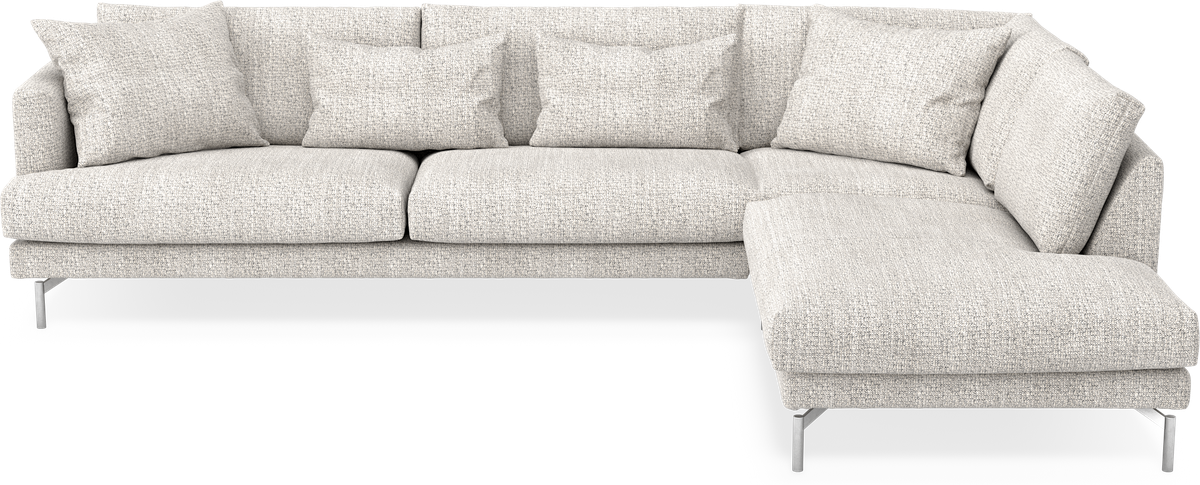 Harper 3-sits soffa med divan höger view 2