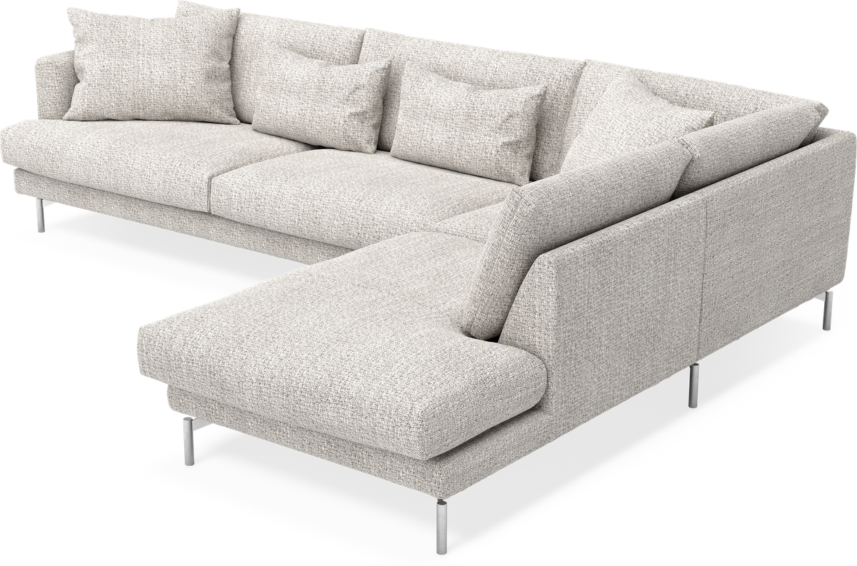 Harper 3-sits soffa med divan höger view 4