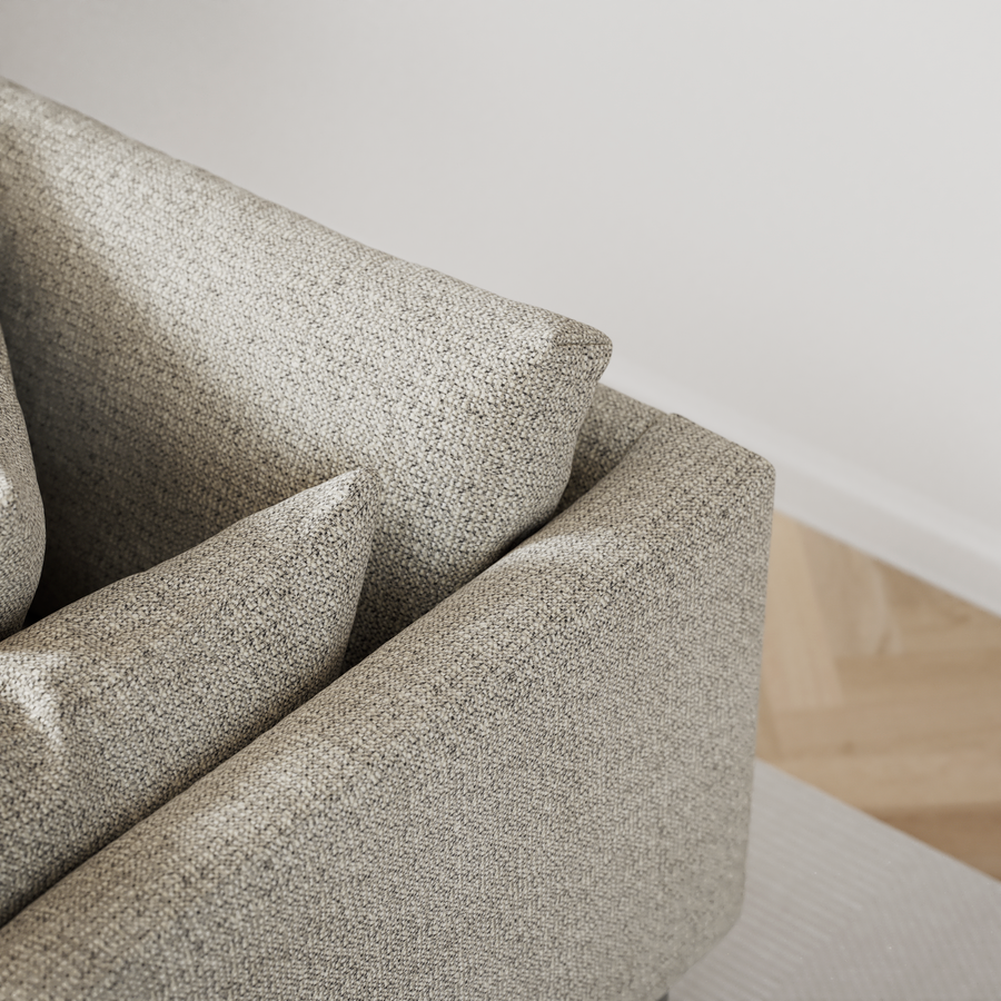 Harper 3-sits soffa med divan höger view 6