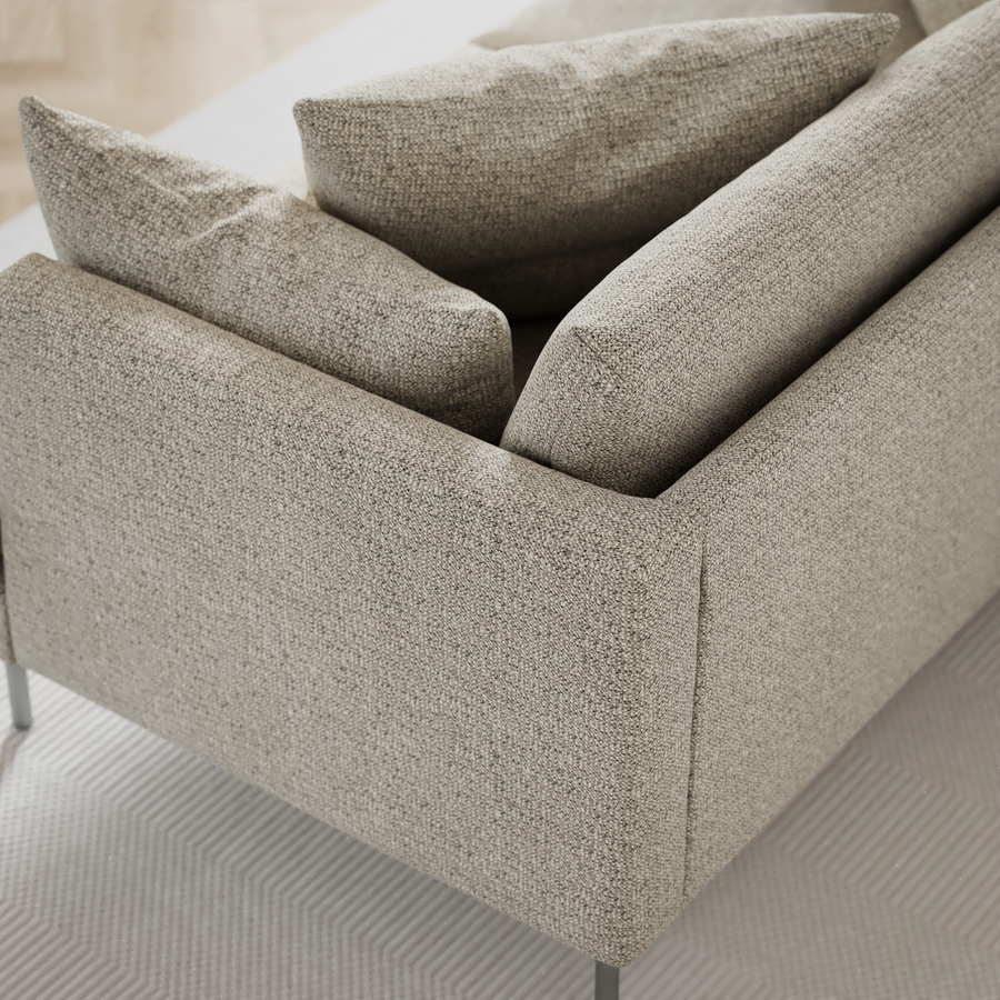 Harper 3-sits soffa med divan höger view 8