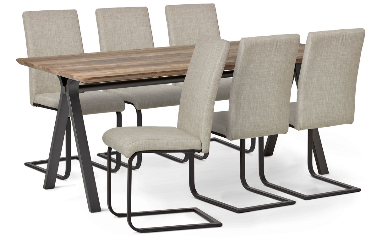 Santos Matgrupp med 6 stolar Jack