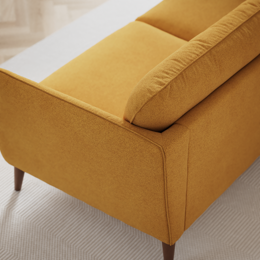 Bridge 3-sits soffa med divan vänster och schäslong höger view 7