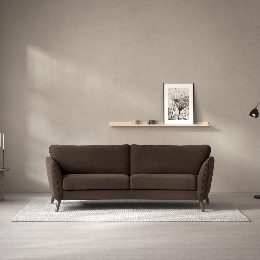 Bridge 3-sits soffa svängd view 5