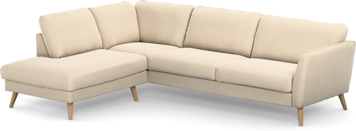 Bridge 3-sits soffa med divan vänster view 3