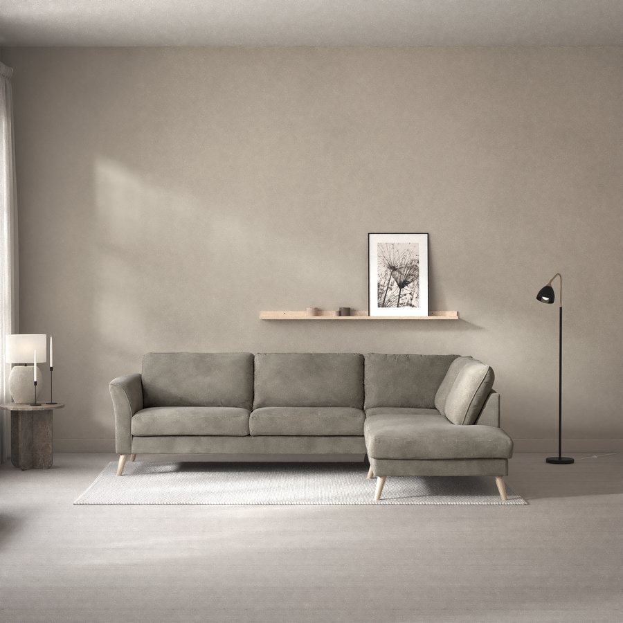 Bridge 3-sits soffa med divan höger view 5