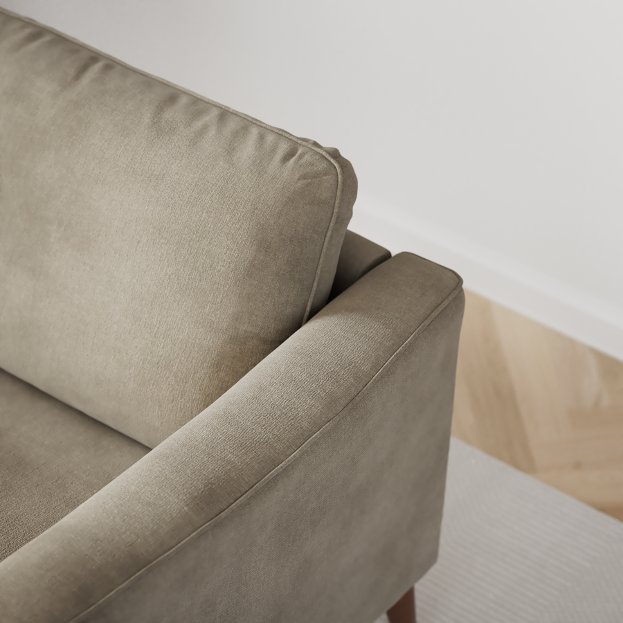 Bridge 3-sits soffa med divan höger view 6