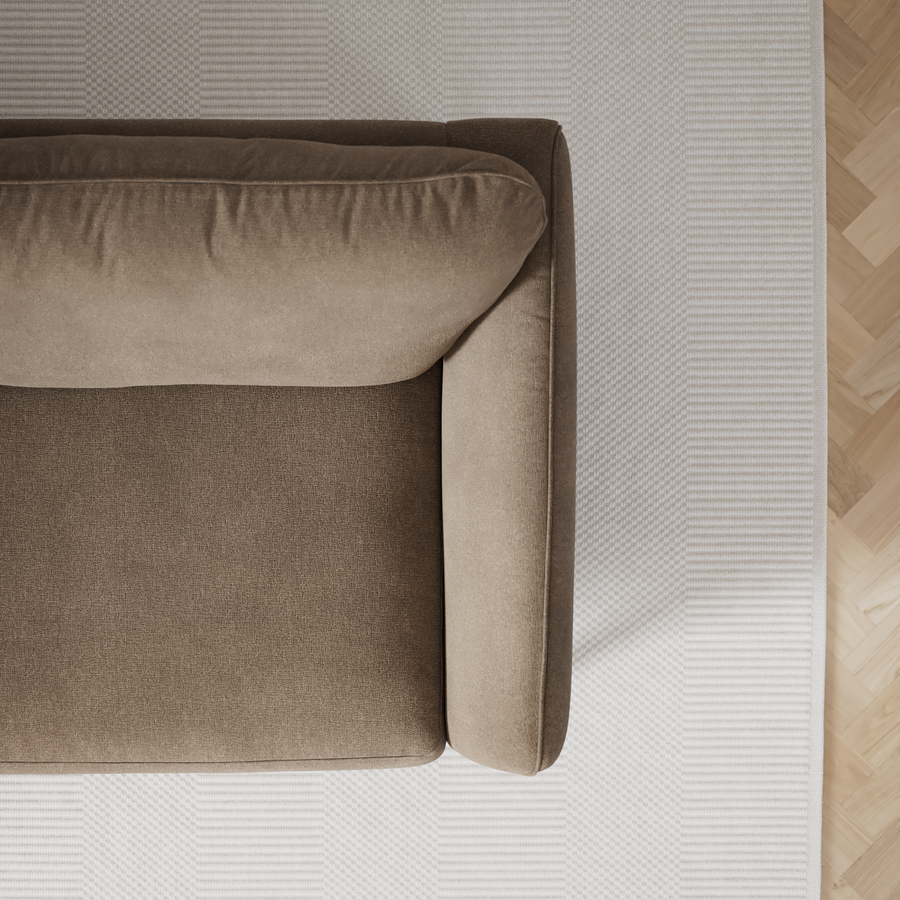 Bridge 3-sits soffa med schäslong vänster view 7