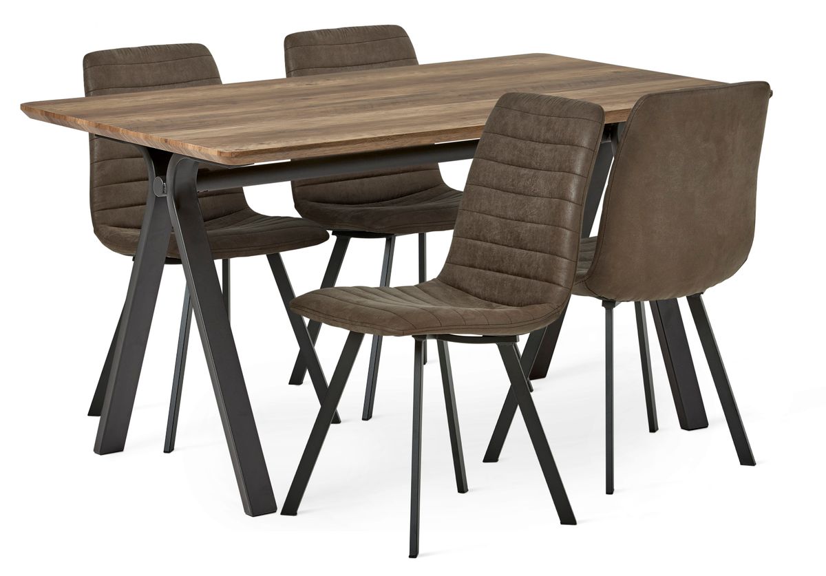 Santos Matgrupp med 4 stolar Santos