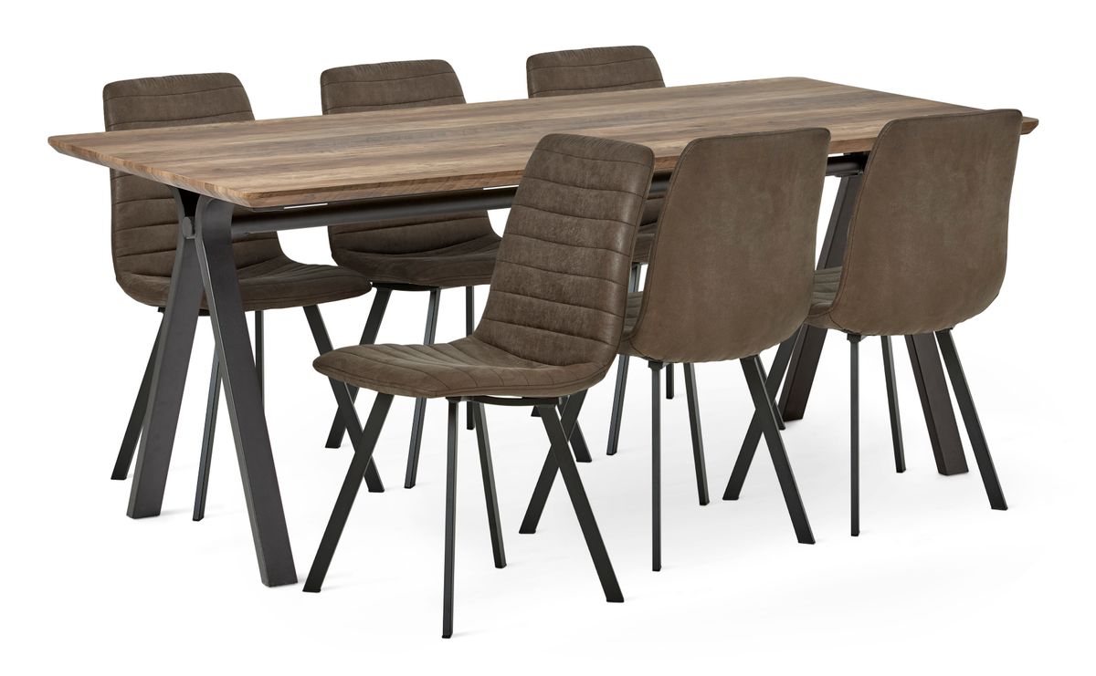 Santos Matgrupp med 6 stolar Santos