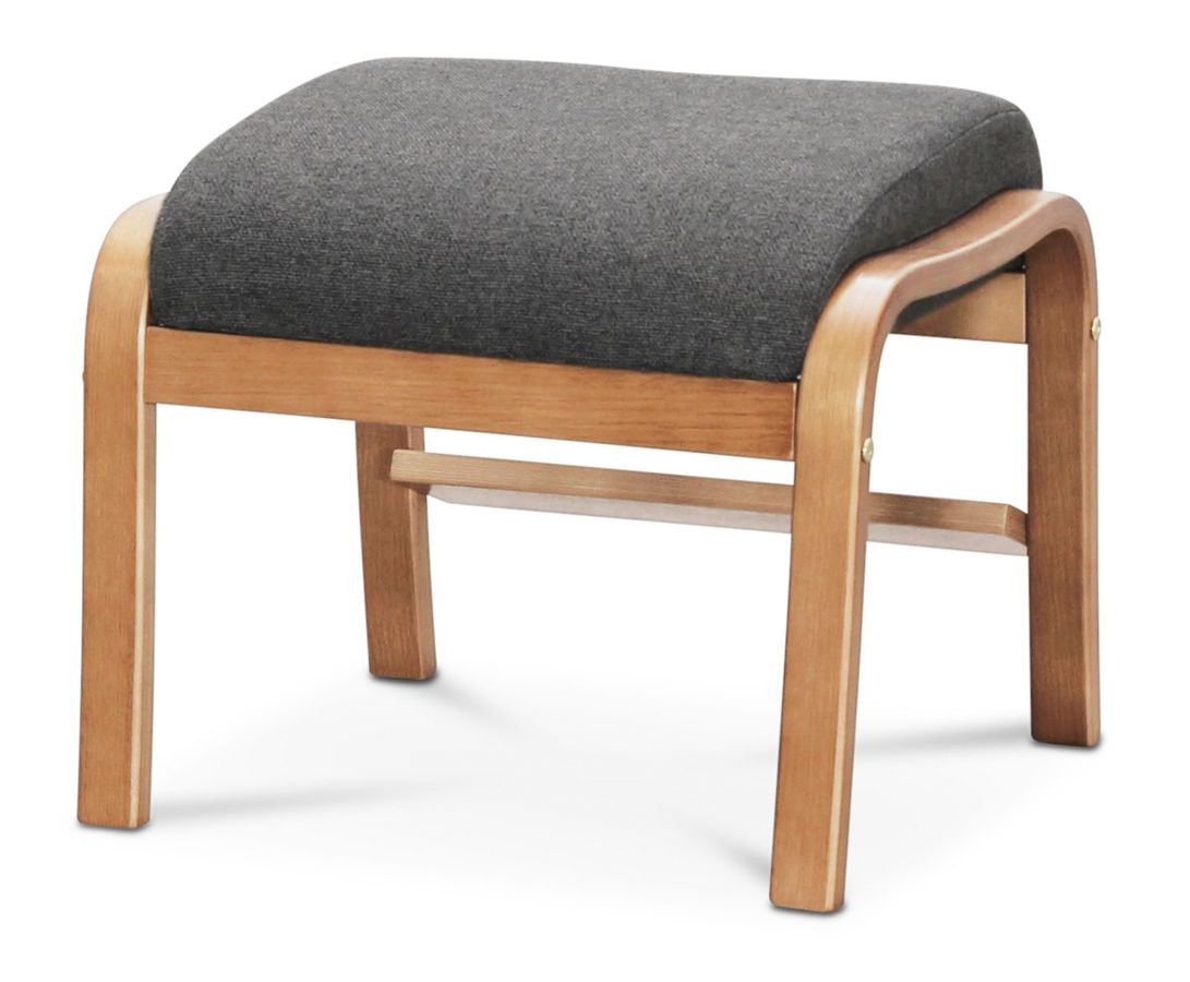 Rune Fåtölj med fotpall view 2