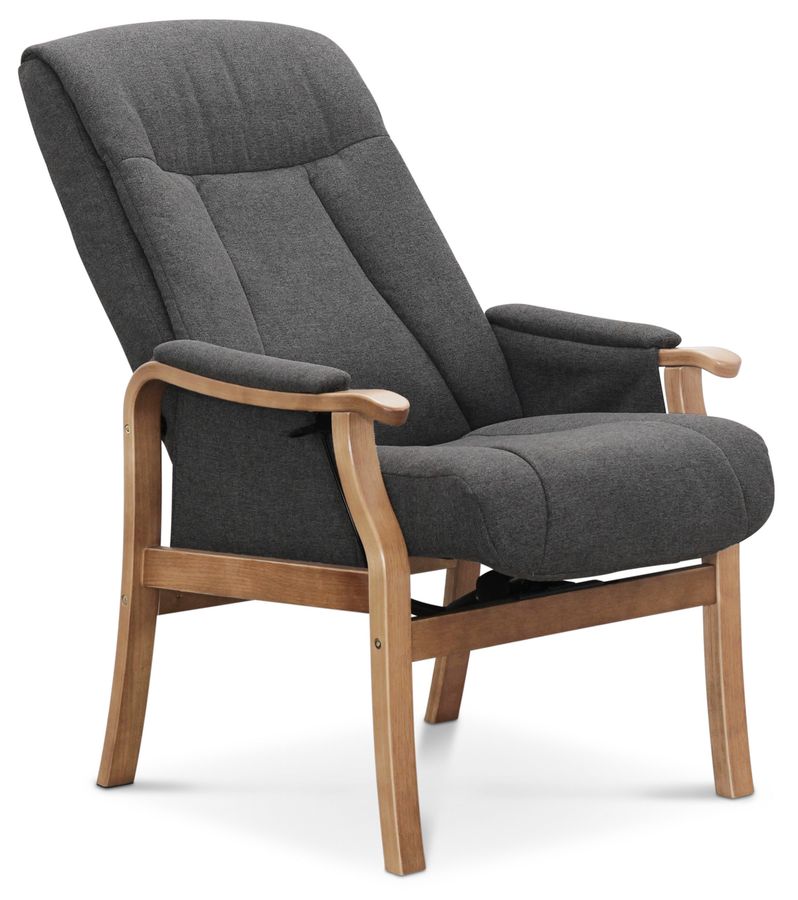 Rune Fåtölj med fotpall view 4