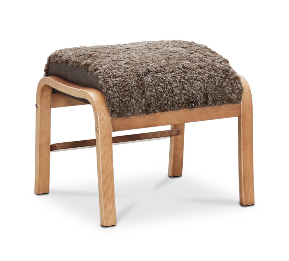 Rune Fåtölj med fotpall view 4