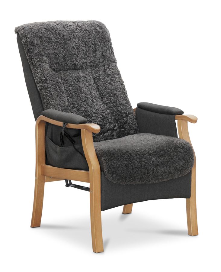 Rune Fåtölj med fotpall view 5
