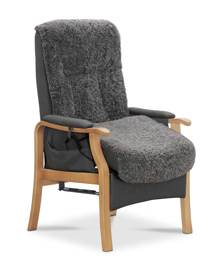 Rune Fåtölj med fotpall view 6