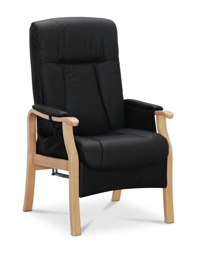 Rune Fåtölj med fotpall view 5