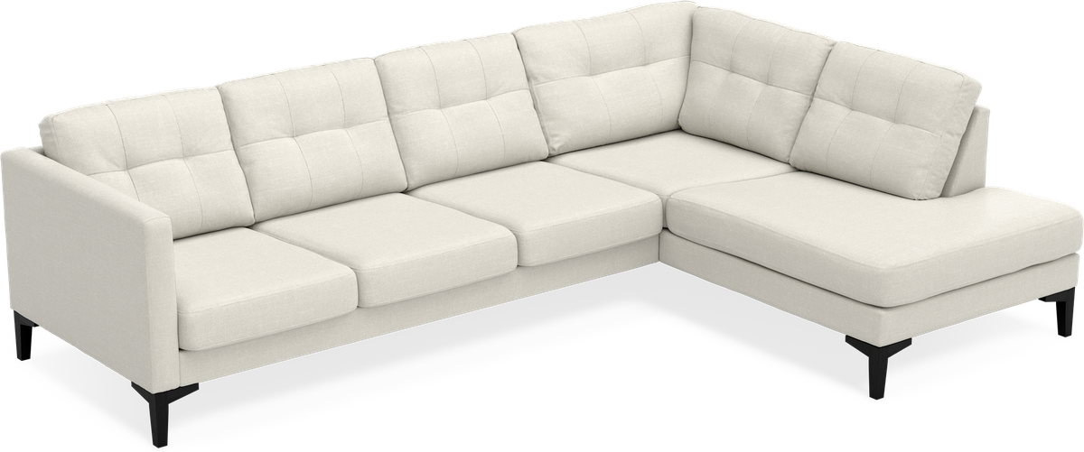 Rio 3-sits soffa med divan höger view 3