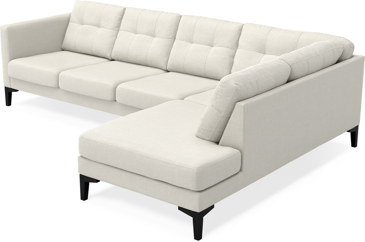 Rio 3-sits soffa med divan höger view 4