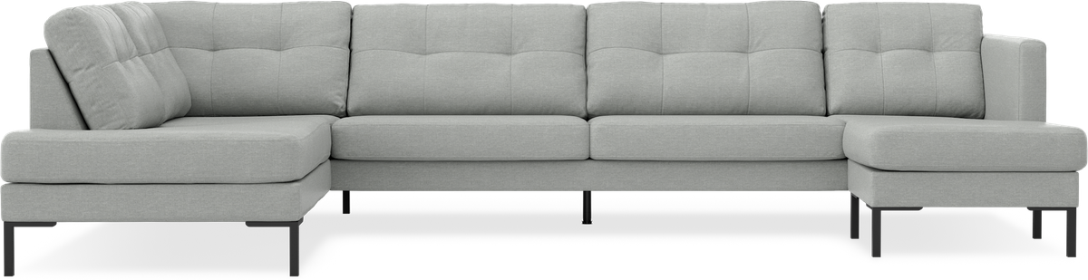 Rio 4-sits soffa med divan vänster och schäslong höger