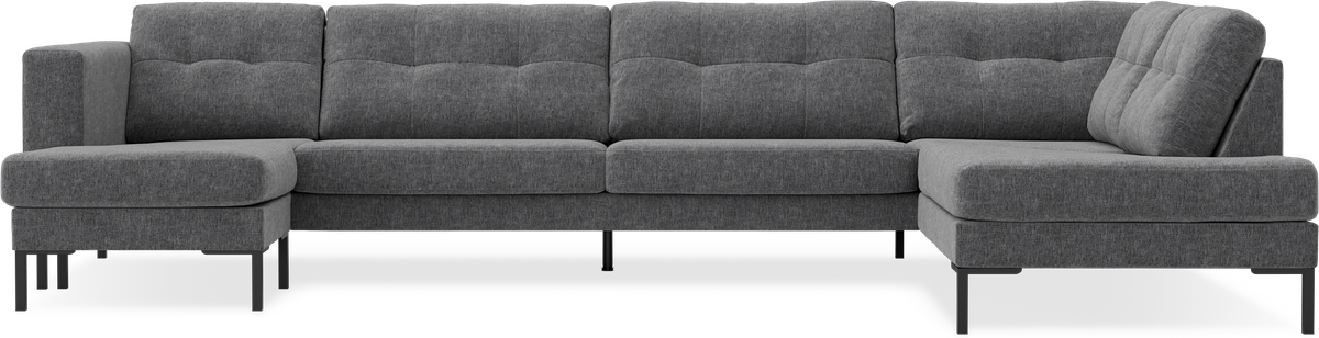 Rio 4-sits soffa med schäslong vänster och divan höger