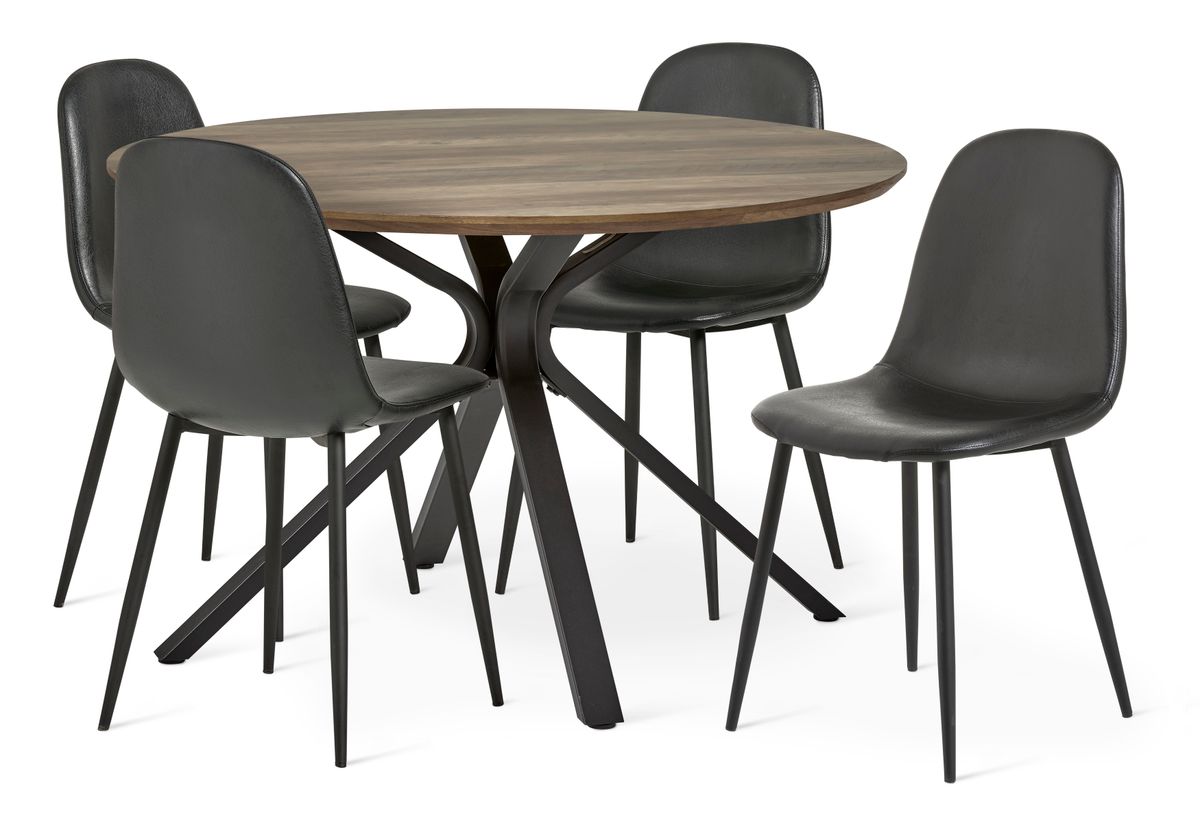 Santos Matgrupp med 4 stolar Tracy