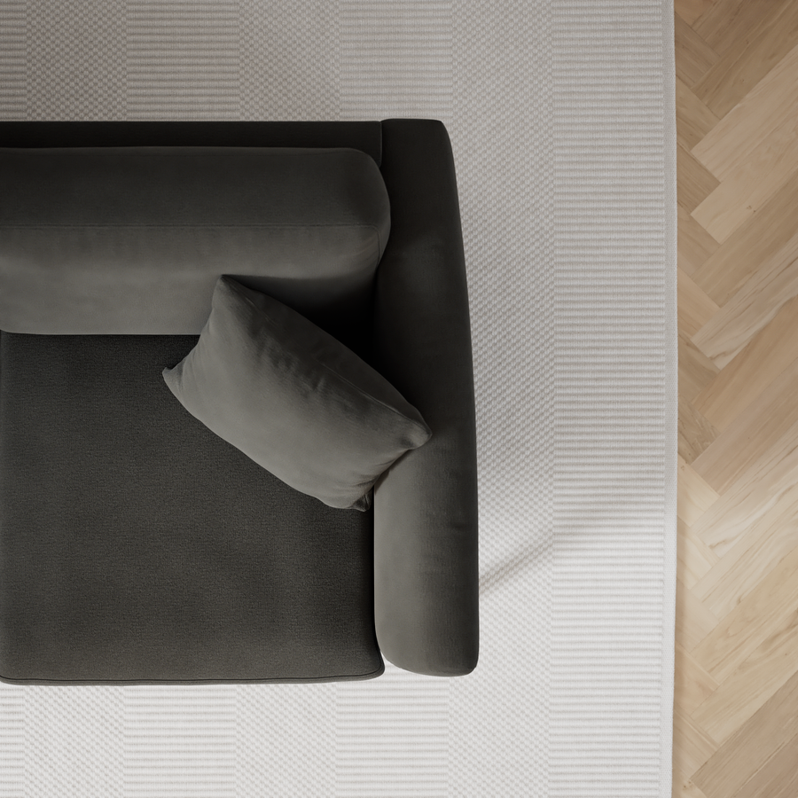 Eden 2-sits soffa view 7