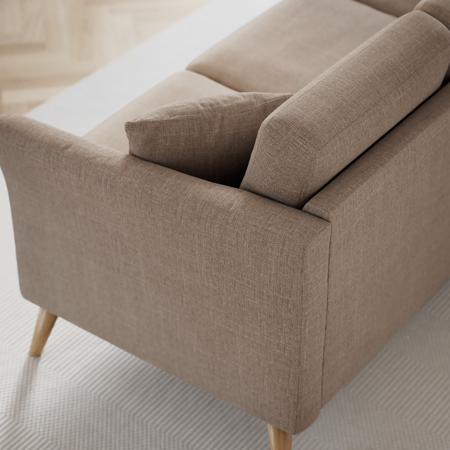 Eden 3-sits soffa svängd view 8