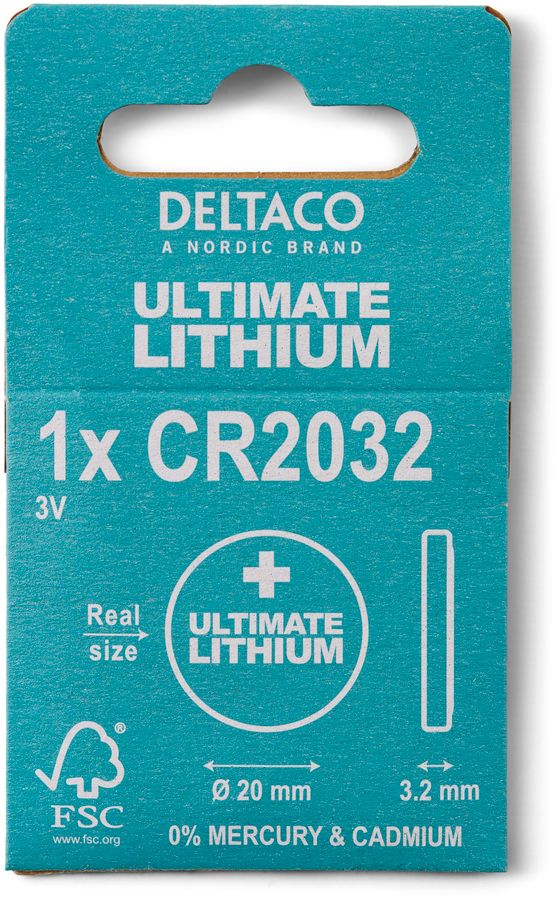 Deltaco Ultimate Lithium Batteri