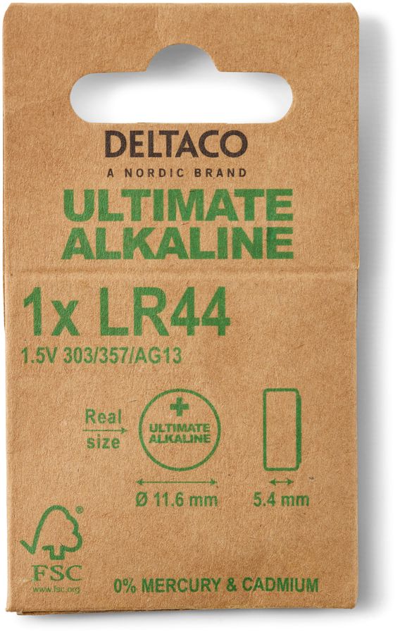 Deltaco Ultimate Alkaline Batteri