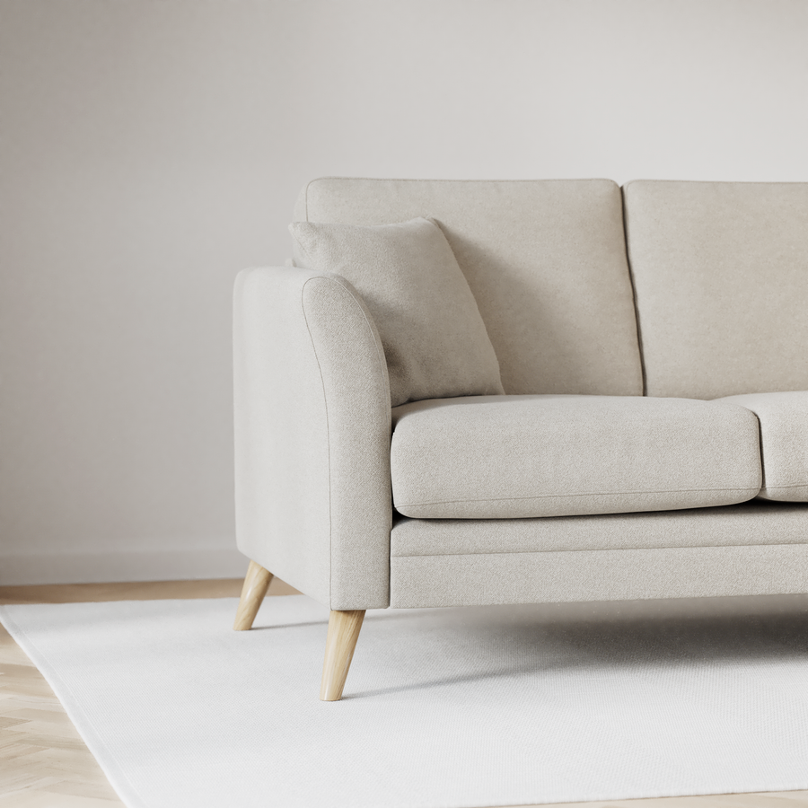 Eden 2-sits soffa med divan view 5