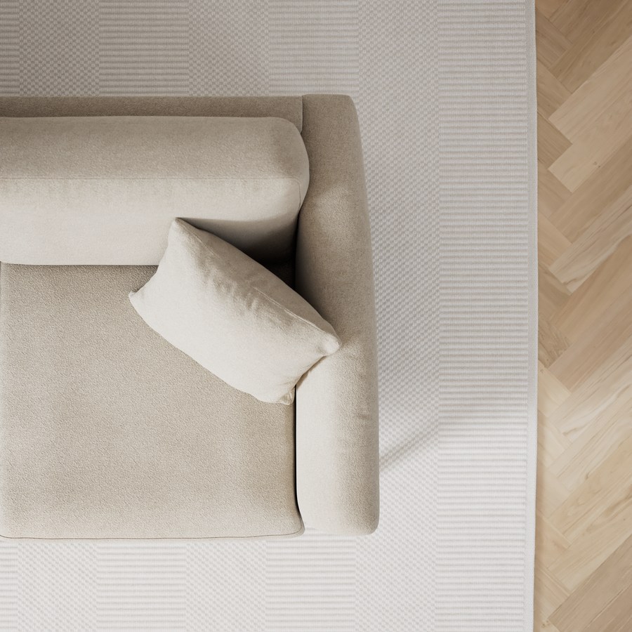 Eden 2-sits soffa med divan view 7