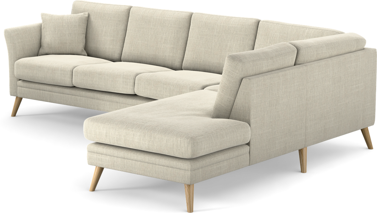 Eden 3-sits soffa med divan view 3