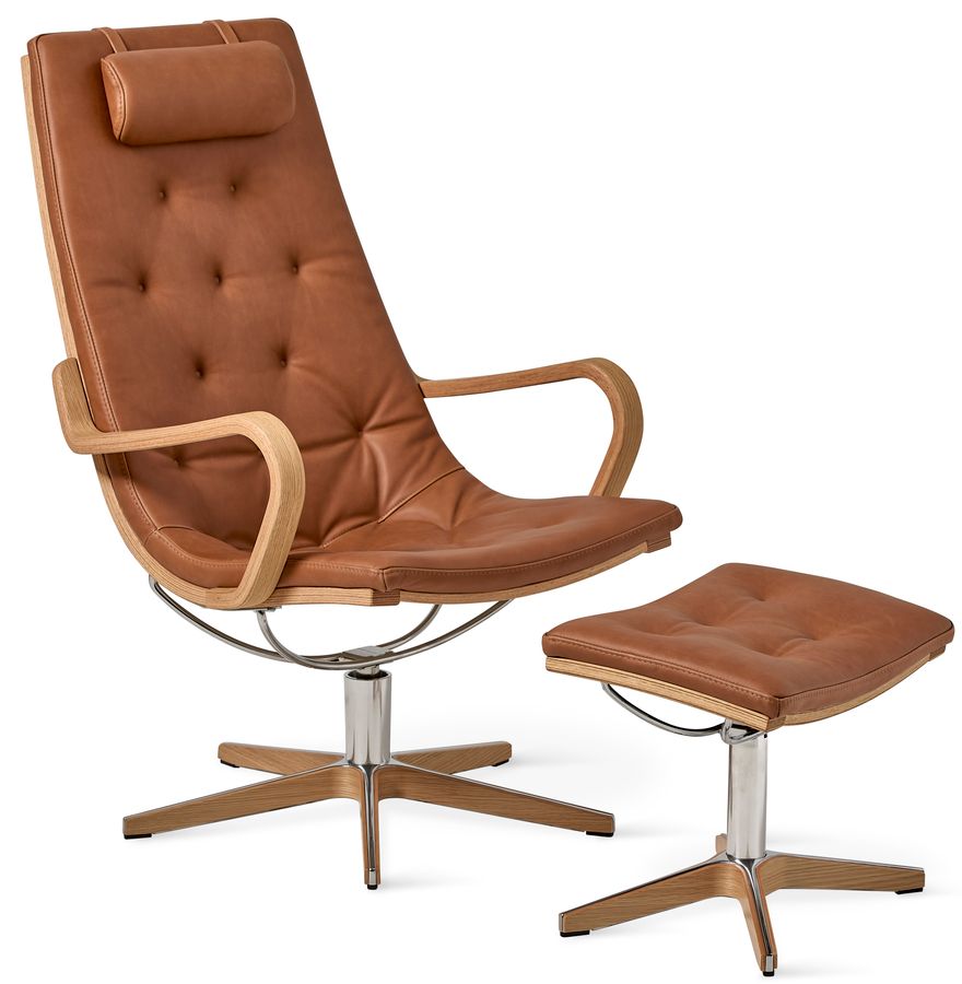 Life Fåtölj med fotpall