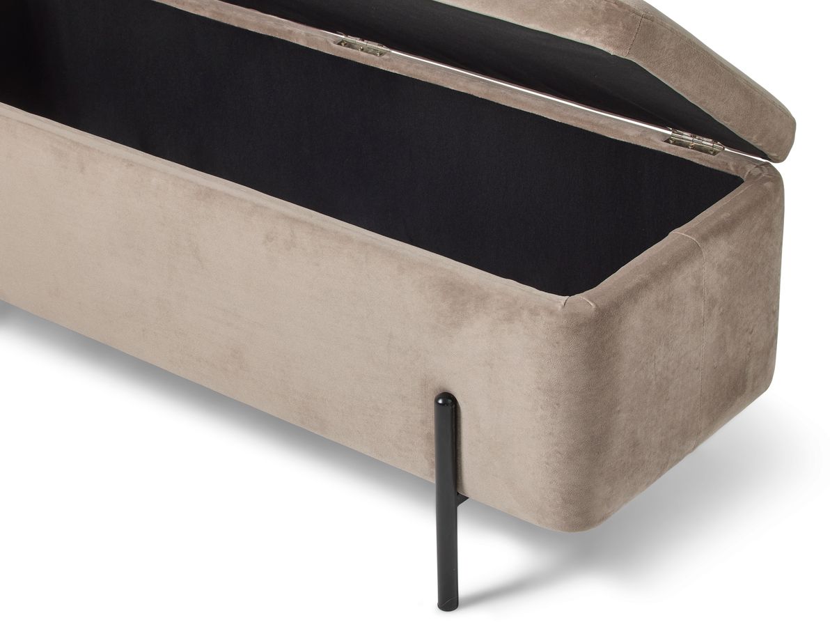 Lionel Bänk med förvaring view 2