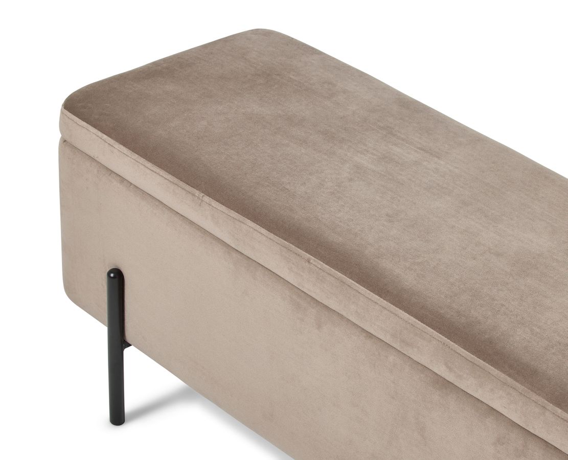 Lionel Bänk med förvaring view 3