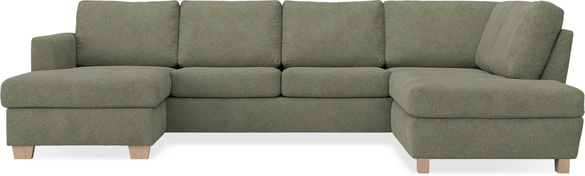 Friday 3-sits soffa med schäslong vänster och divan höger