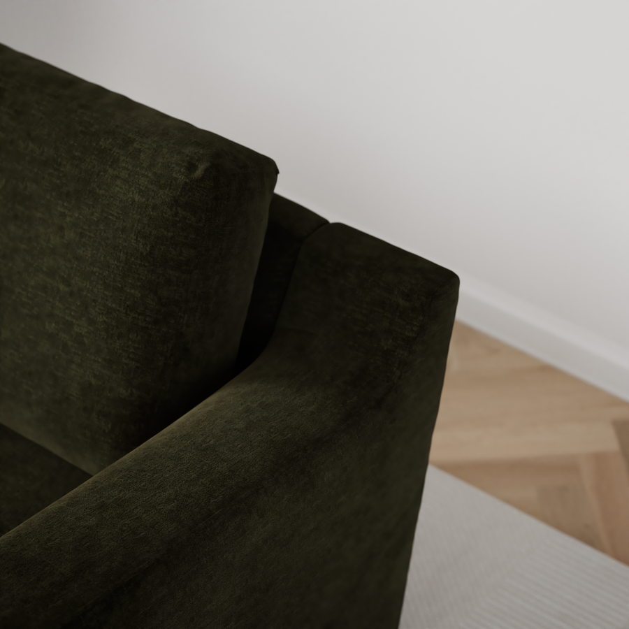 Friday 2-sits soffa med två schäslonger view 6