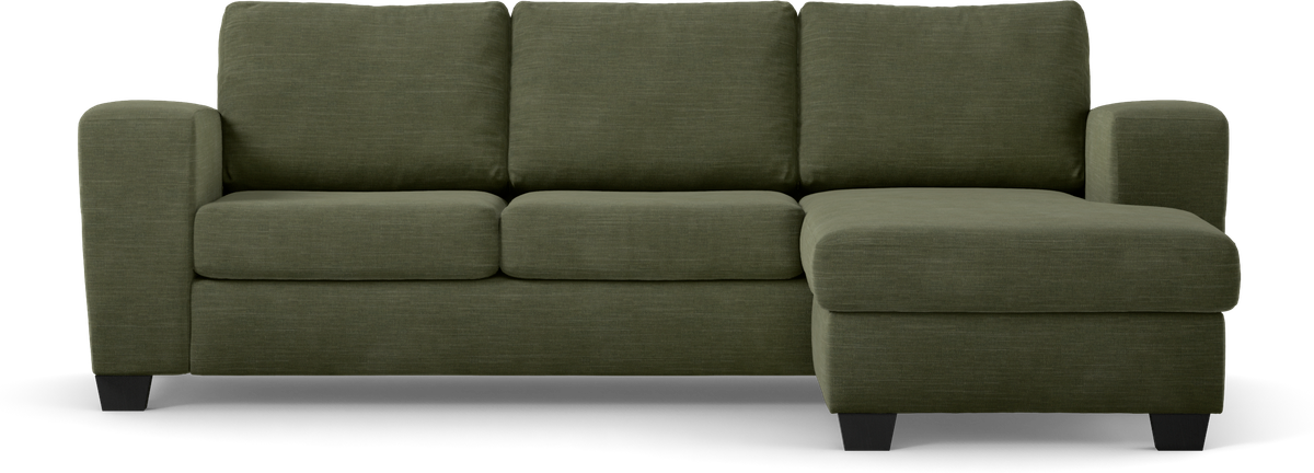 Friday 3-sits soffa med schäslong höger