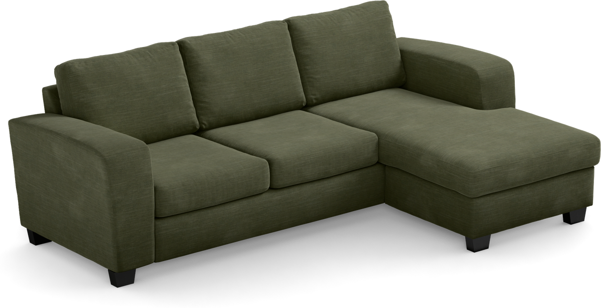 Friday 3-sits soffa med schäslong höger view 2