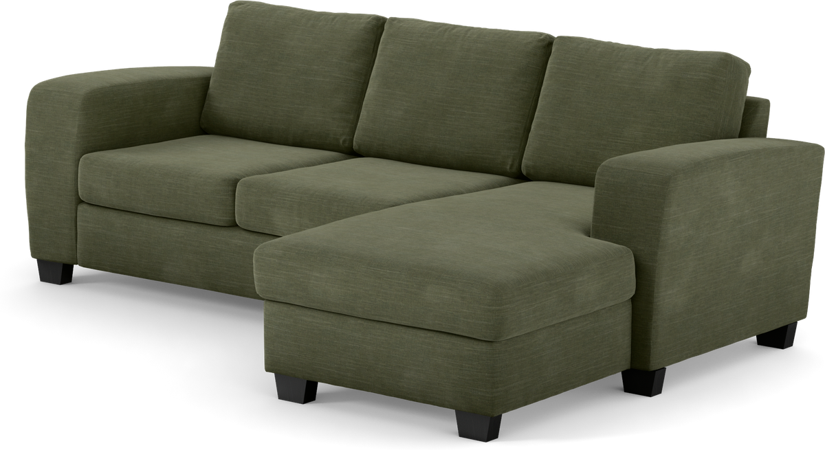 Friday 3-sits soffa med schäslong höger view 3