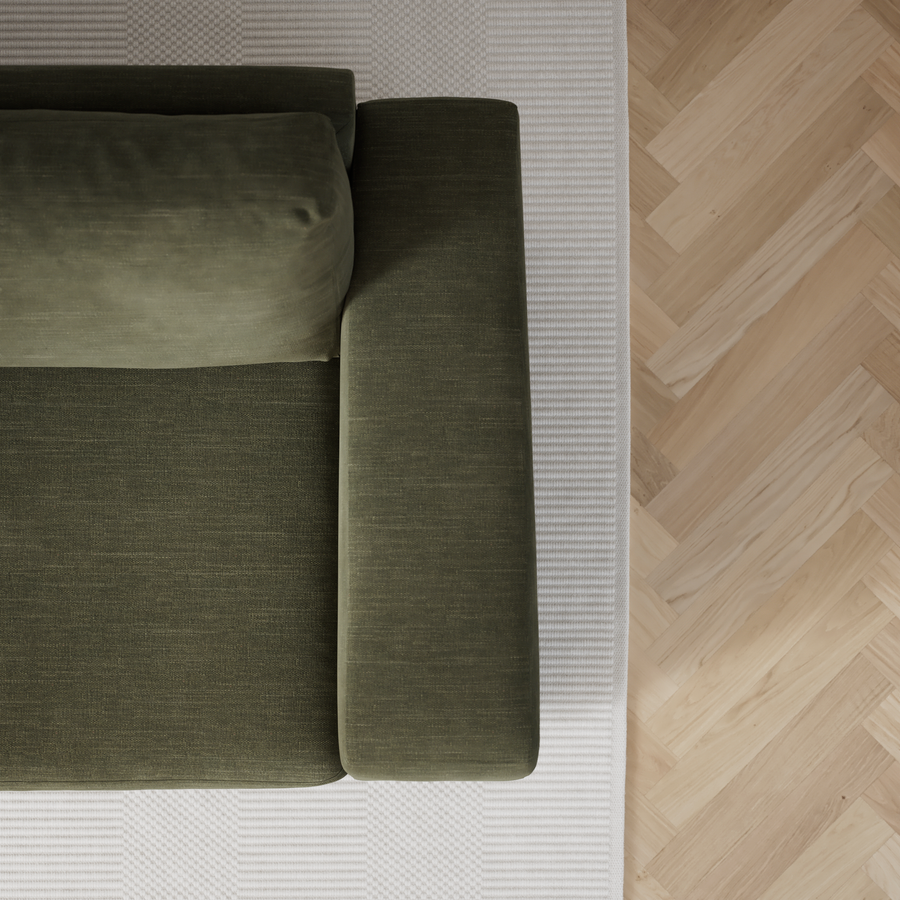 Friday 3-sits soffa med schäslong höger view 7